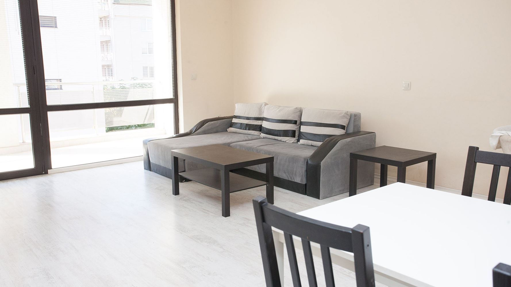 Sunny Two-Bedroom Apartment with Vitosha Mountain Views near Maxi Complex and International Schools