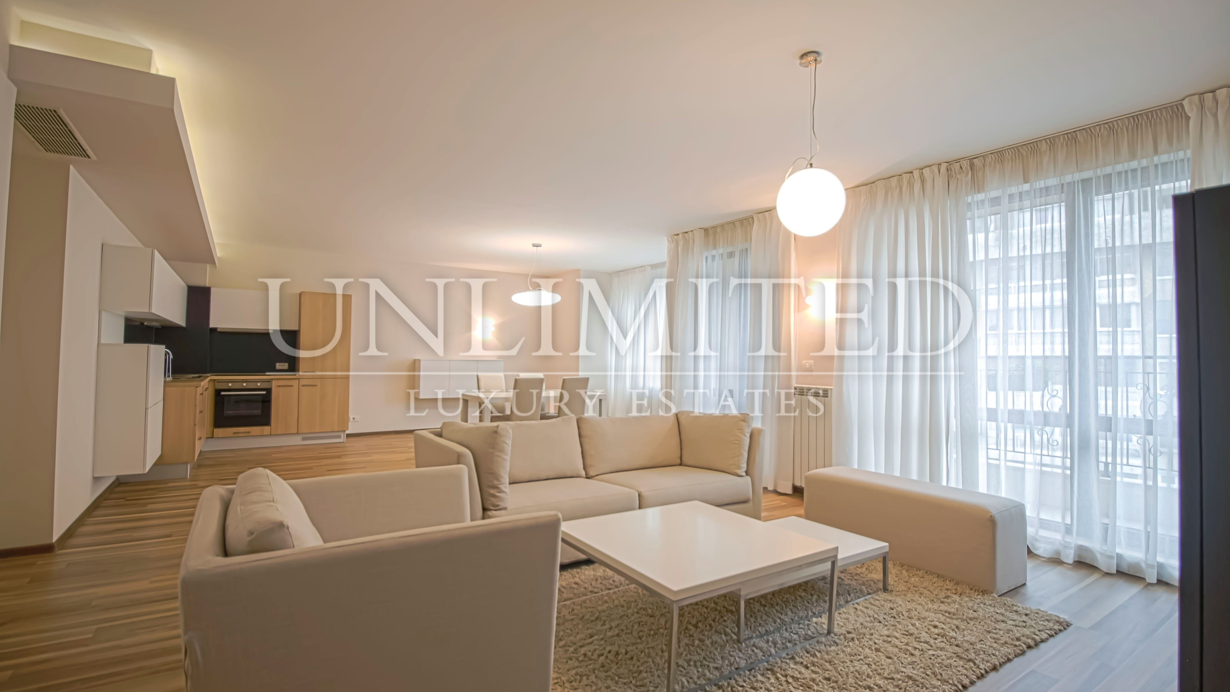 Three-Bedroom Apartment for Rent in Sofia, Lozenets