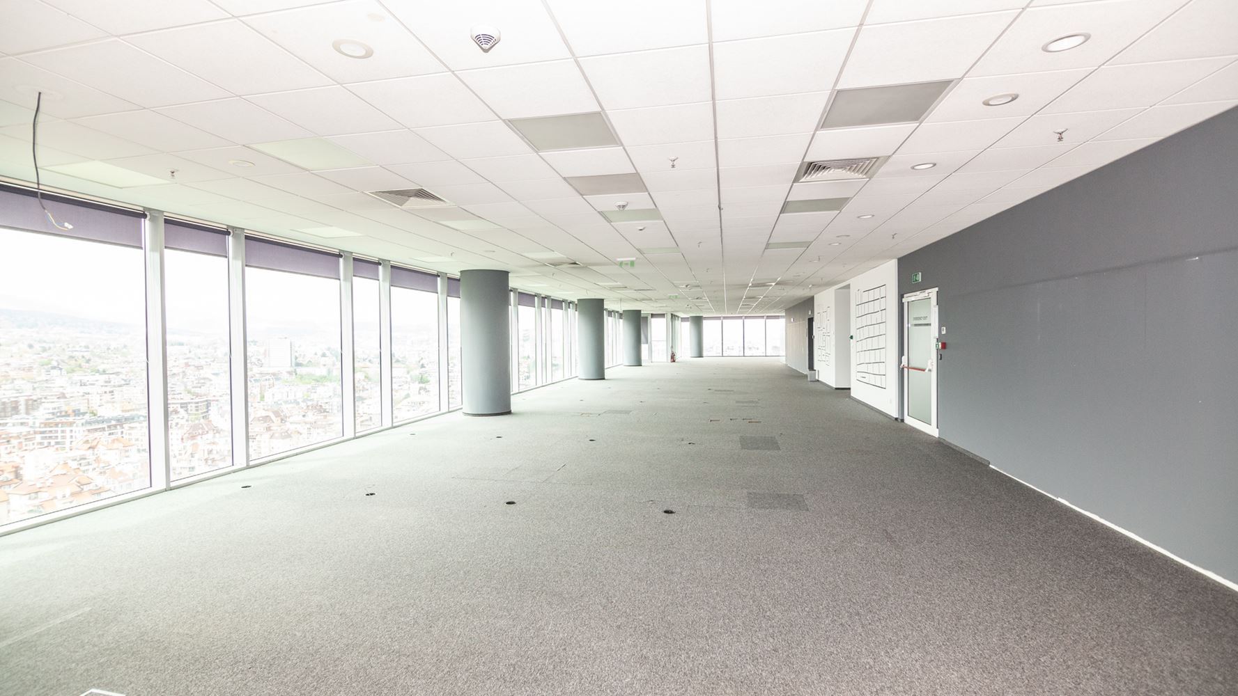 Office with amazing view