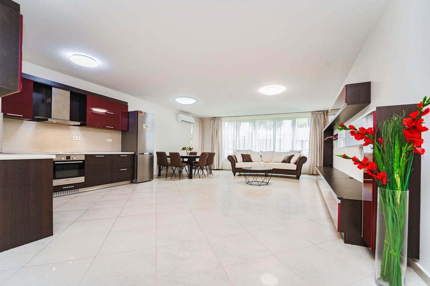 Spacious Three-Bedroom Apartment with Security and Parking near South Park & James Bourchier Metro Station