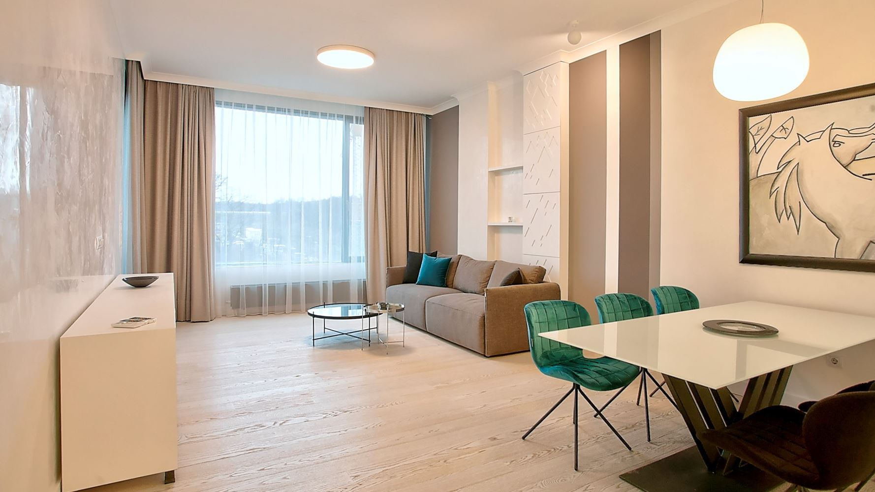 Unique Designer Apartment in a Luxury Building with 24/7 Security