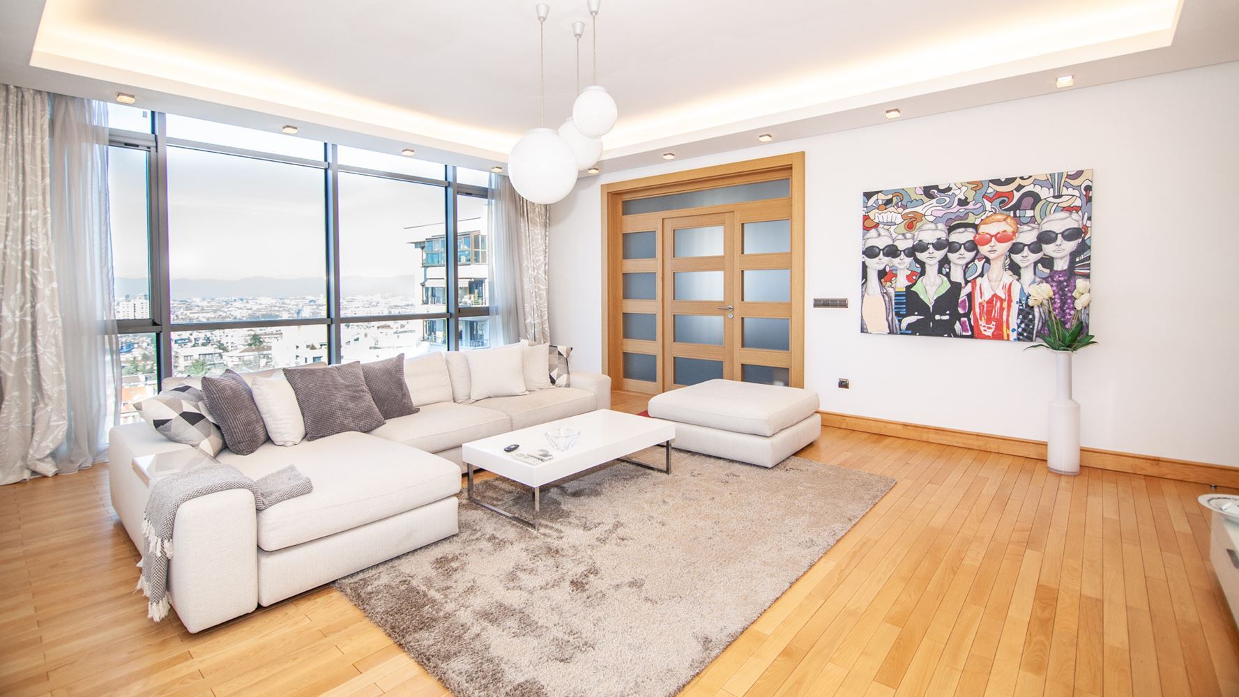 Luxury Panoramic Two-Bedroom Apartment for Rent near Marinela Hotel – Lozenets