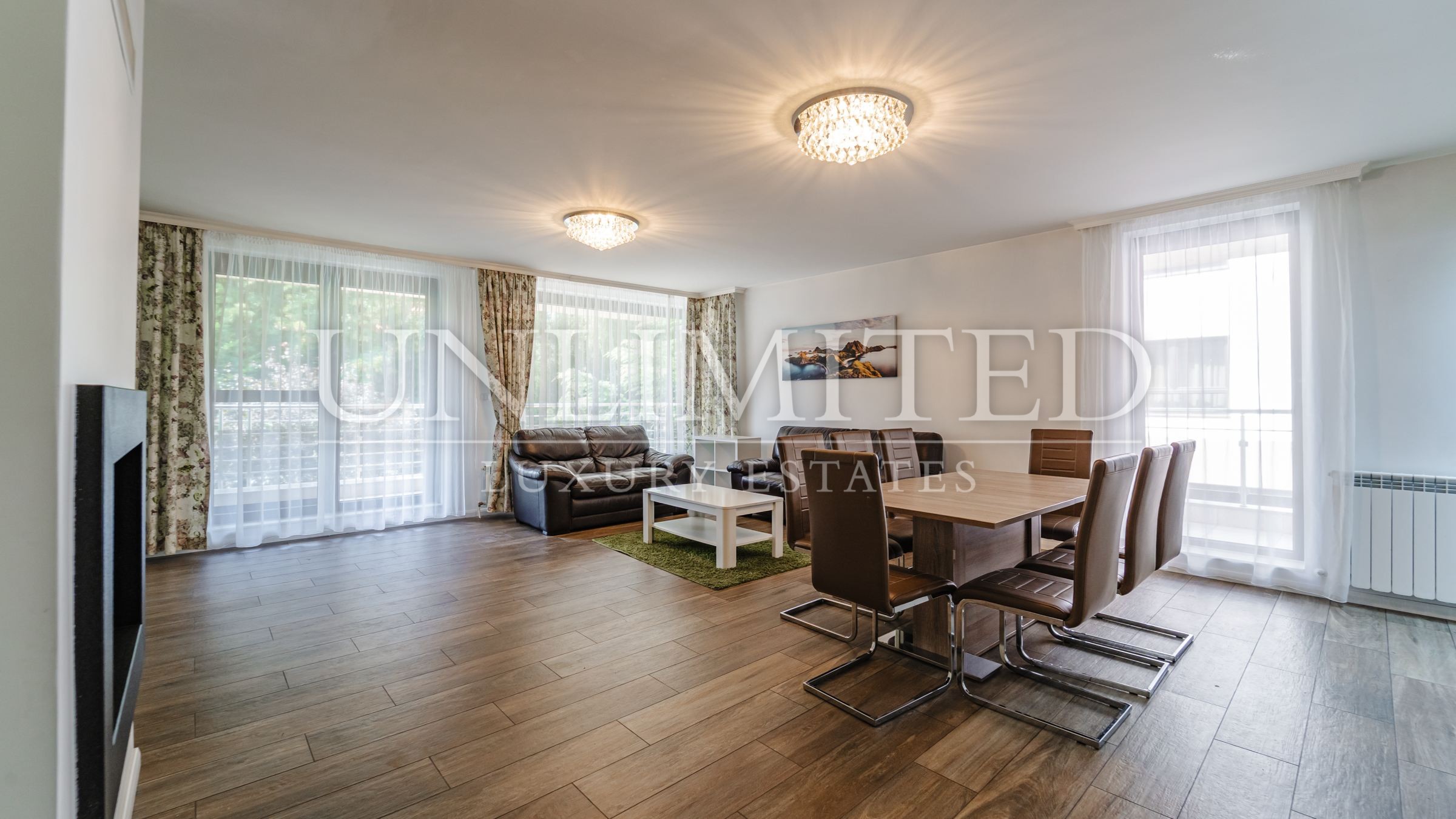Luxury Three-Bedroom Apartment for Rent in a Gated Complex in Simeonovo