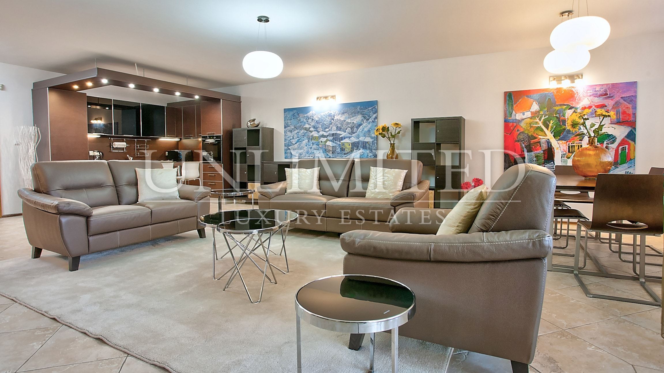 Spacious 3-Bedroom Apartment with Panoramic Terrace near Vasil Levski Blvd.