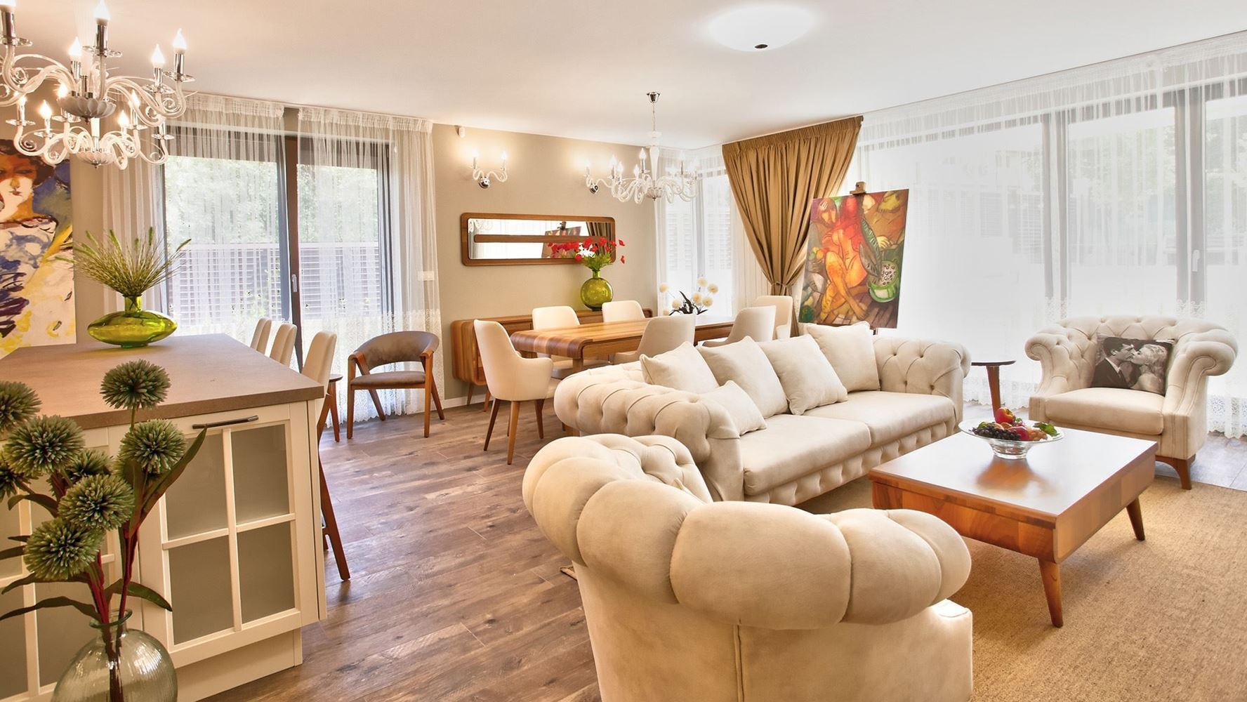Elegant Four-Bedroom Residence for Rent in a Prestigious Gated Community – Simeonovo